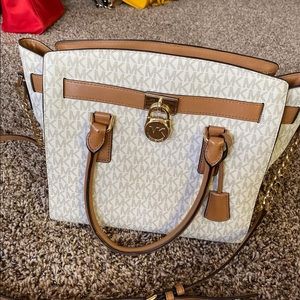 Michael Kors Hamilton logo bag